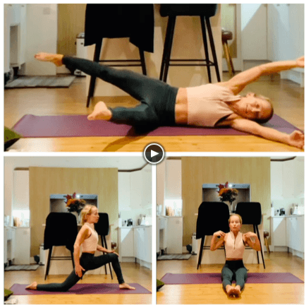 Stretch and Core Scandi Pilates Workout