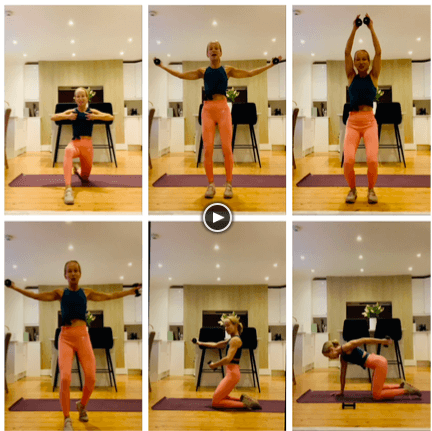 Upper Body Toning Workout Scandi Pilates